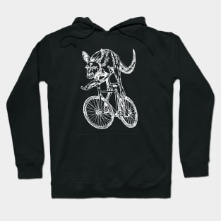 SEEMBO Kangaroo Cycling Bicycle Cyclist Bicycling Bike Biker Hoodie